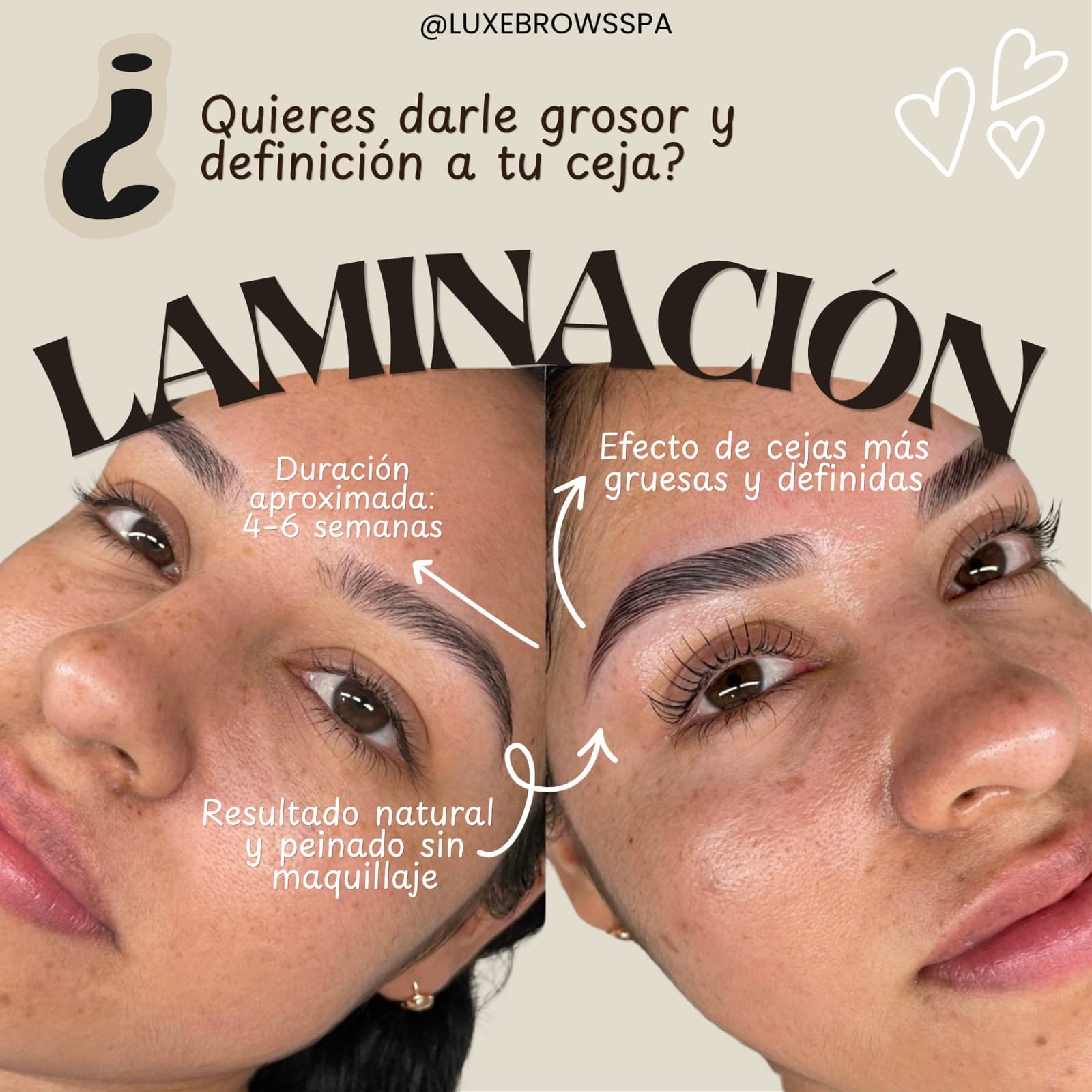 Laminación de cejas
