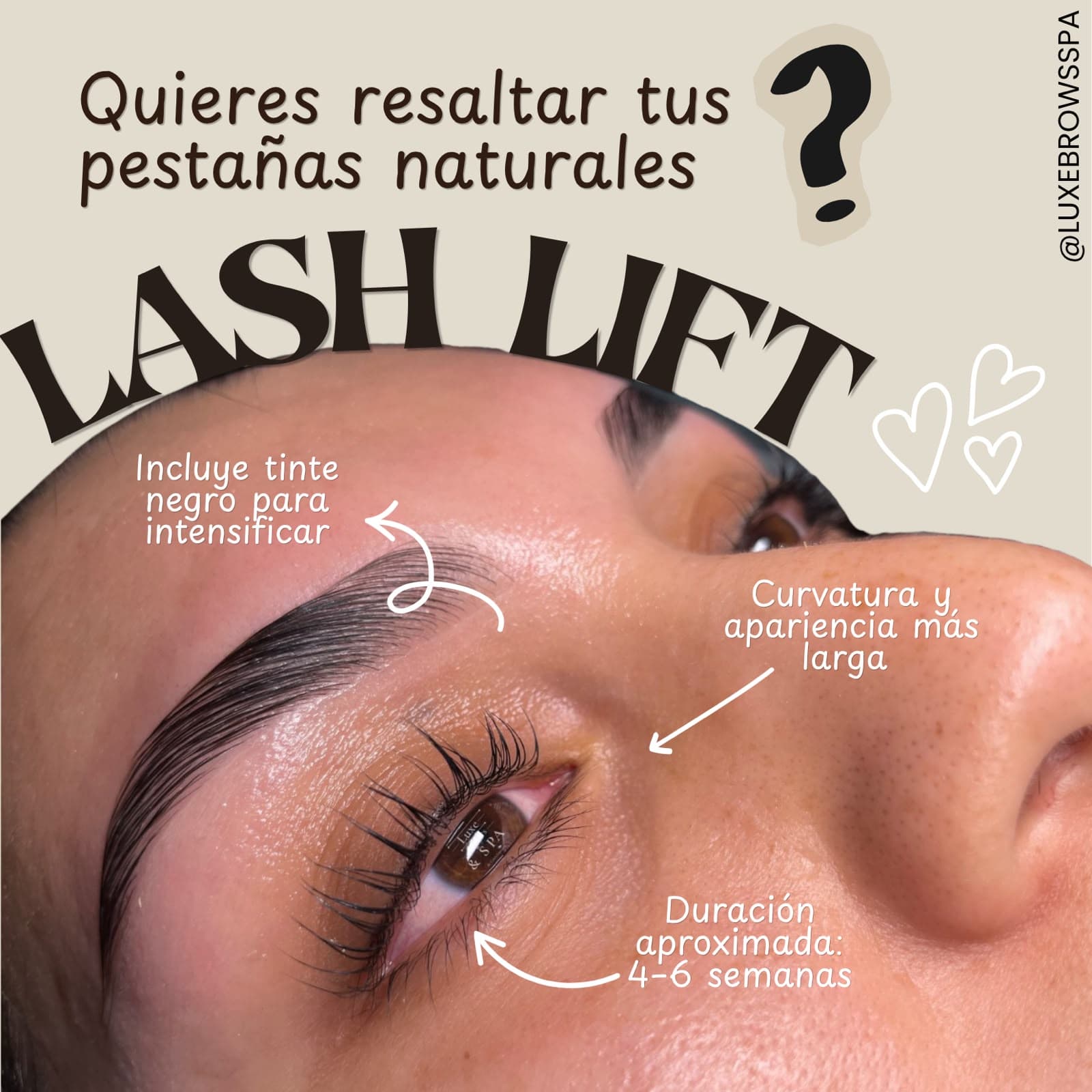 Lash lift de pestañas